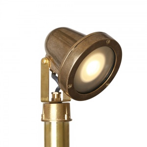 Nanami Brass Outdoor Bollard Adjustable Light IP64